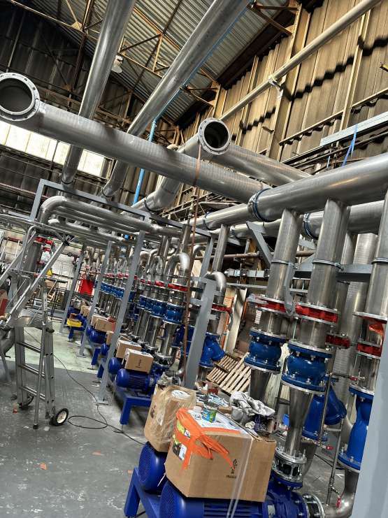 Tuyauterie industrielle grand diamètre